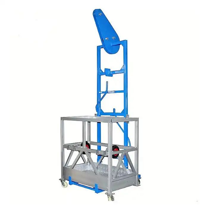 Pequena plataforma suspensa