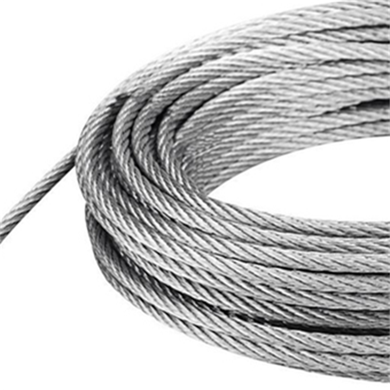 Cabo de aço suspenso