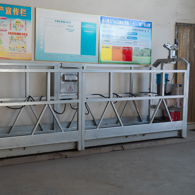 Sistema de andaime oscilante suspenso