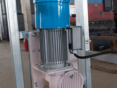 Montagem do motor da talha de tração