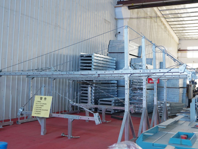 Plataforma de ponte suspensa