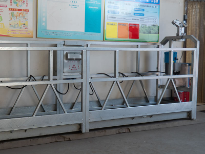 Plataformas Suspensas de Construção