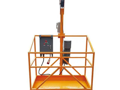 Andaime suspenso de ponto único