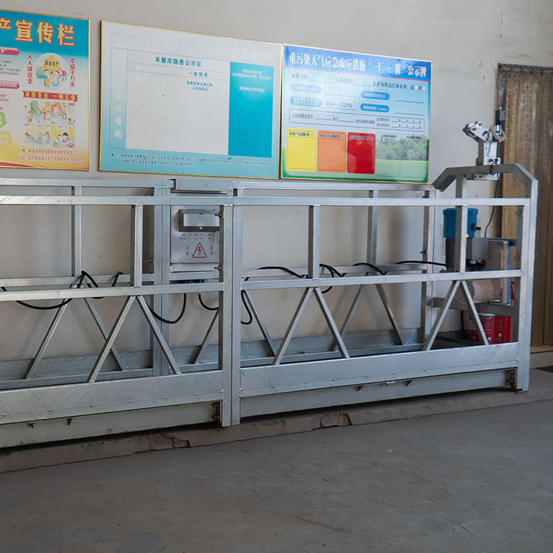 Plataforma suspensa de alumínio para construção civil Plataforma suspensa de alumínio para construção civil