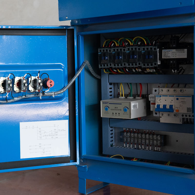 Painel de controle da plataforma suspensa