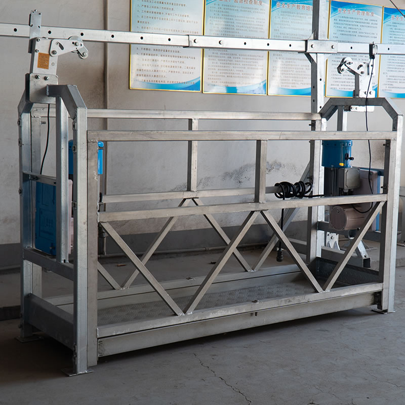 Plataforma suspensa ZLP800 galvanizada Plataforma suspensa ZLP800 galvanizada